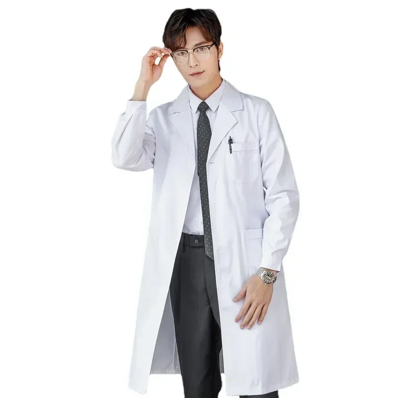 Medical Lab Coats - Unisex Doctor Lab Coat Set Long