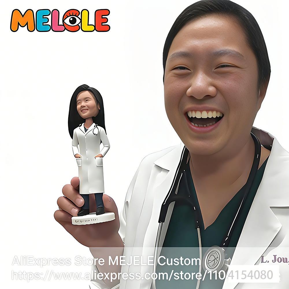 Medical Lab Professional - Personalized Medical Professional Custom Bobblehead -