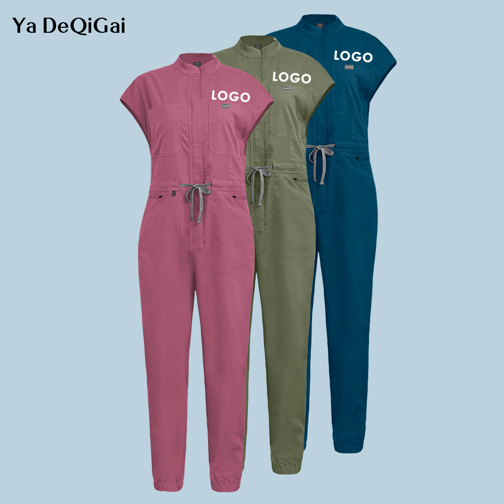 New Medical Scrubs Jumpsuits S - Medical Lab Logo recensione e prezzo