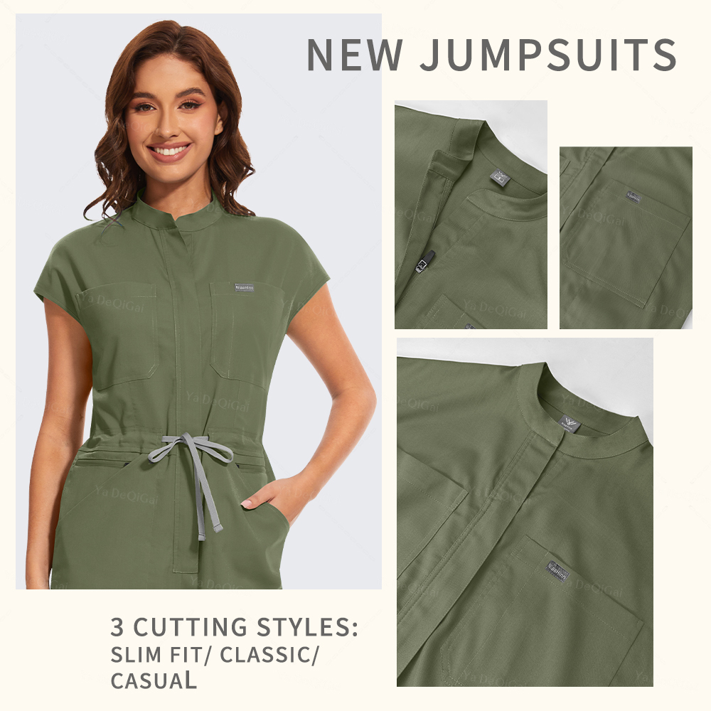 New Medical Scrubs Jumpsuits S - Medical Lab Logo recensione e prezzo