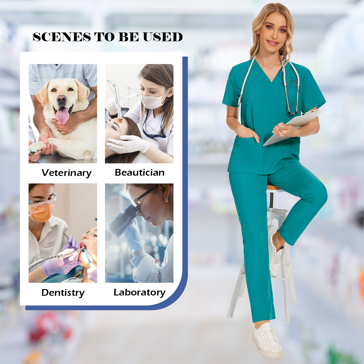 Medical Scrub Health Professio - Medical Lab Professional recensione e prezzo