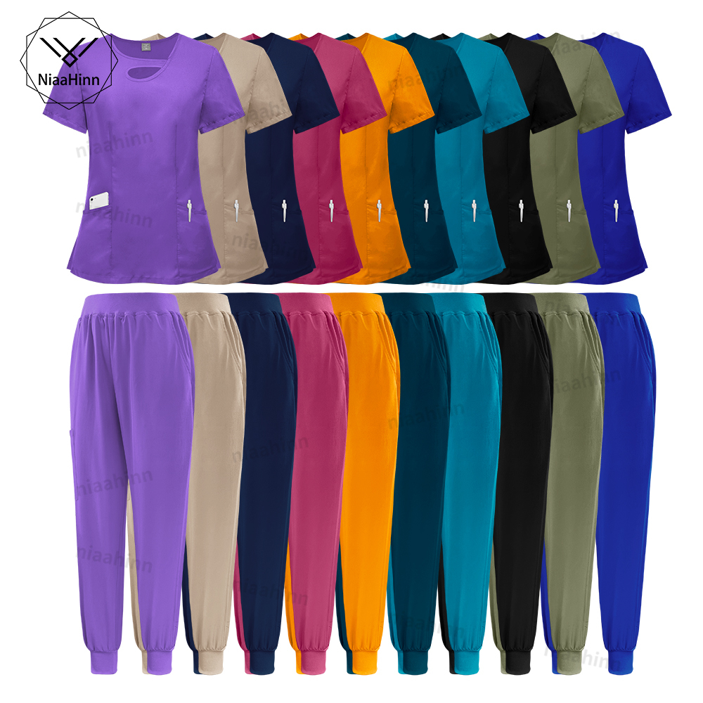 Multicolour Elastic Scrubs Sui - Medical Lab Gown recensione e prezzo