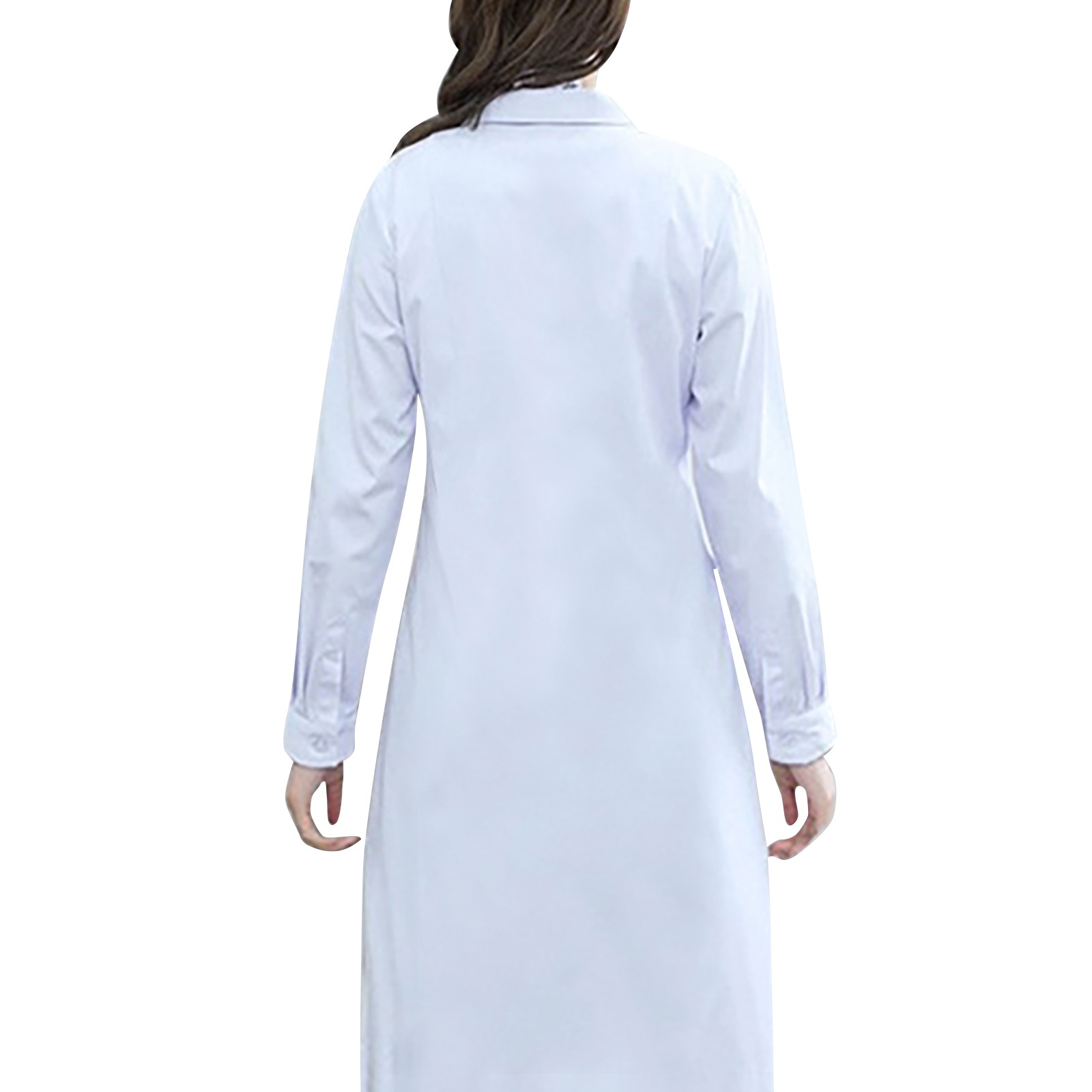 White Lab Coat For Women Men S - Medical Lab Gown recensione e prezzo