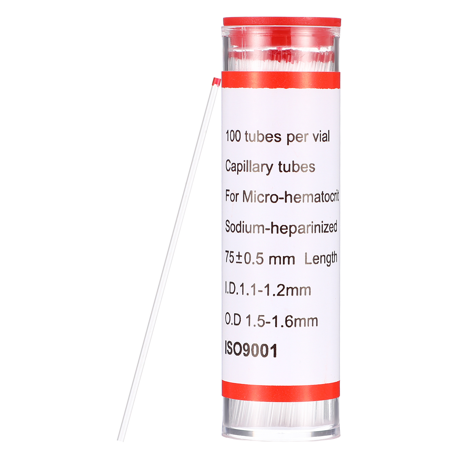 75mm Glass Capillary Tube Hema - Blood Collection Tube recensione e prezzo
