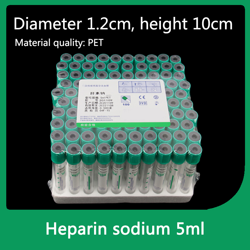 3/5/10ml Heparin Sodium Antico - Blood Collection Tube recensione e prezzo