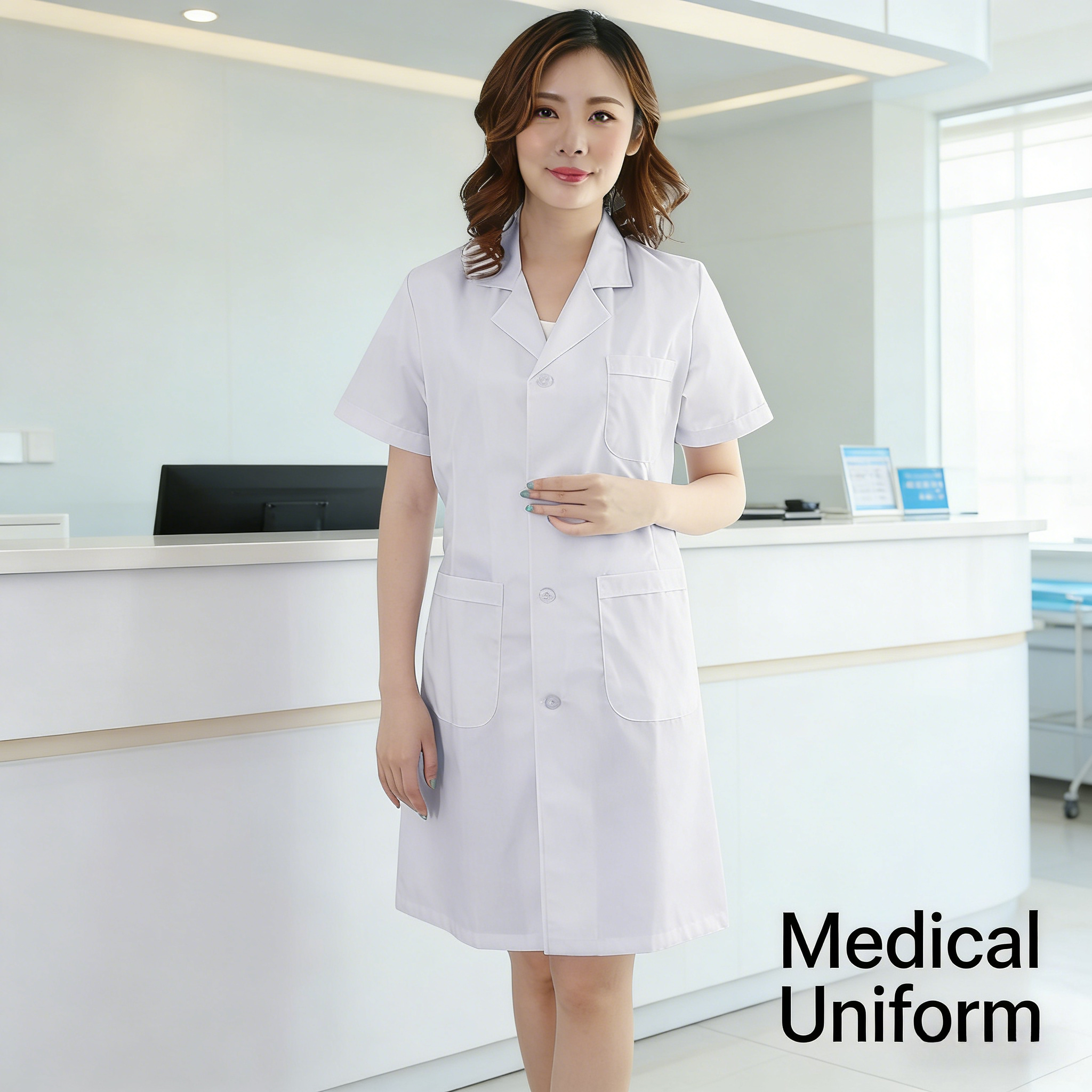 Unisex White Lab Coat Long/Sho - Medical Lab Gown recensione e prezzo