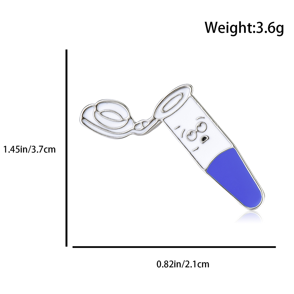 Hanreshe Funny Test Tube Ename - Medical Lab Logo recensione e prezzo