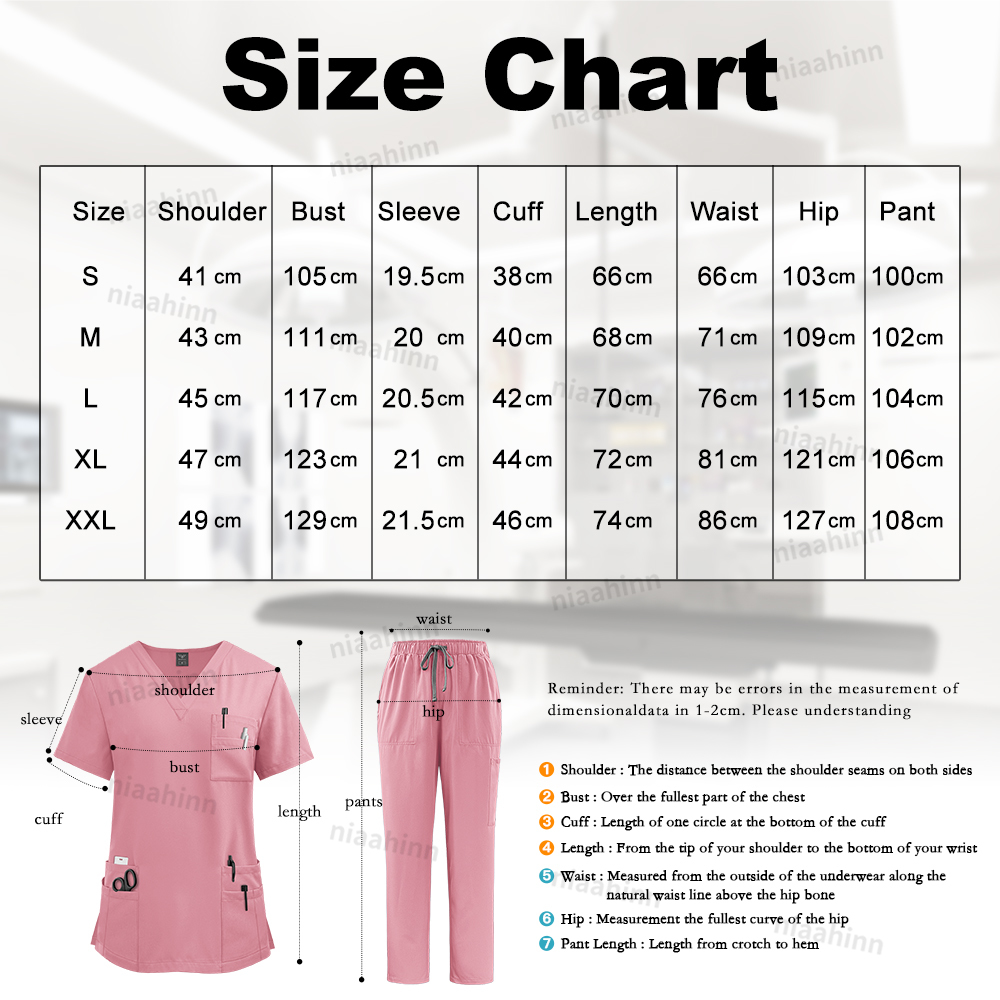 Multicolor Scrubs Uniform Wome - Medical Lab Coats recensione e prezzo