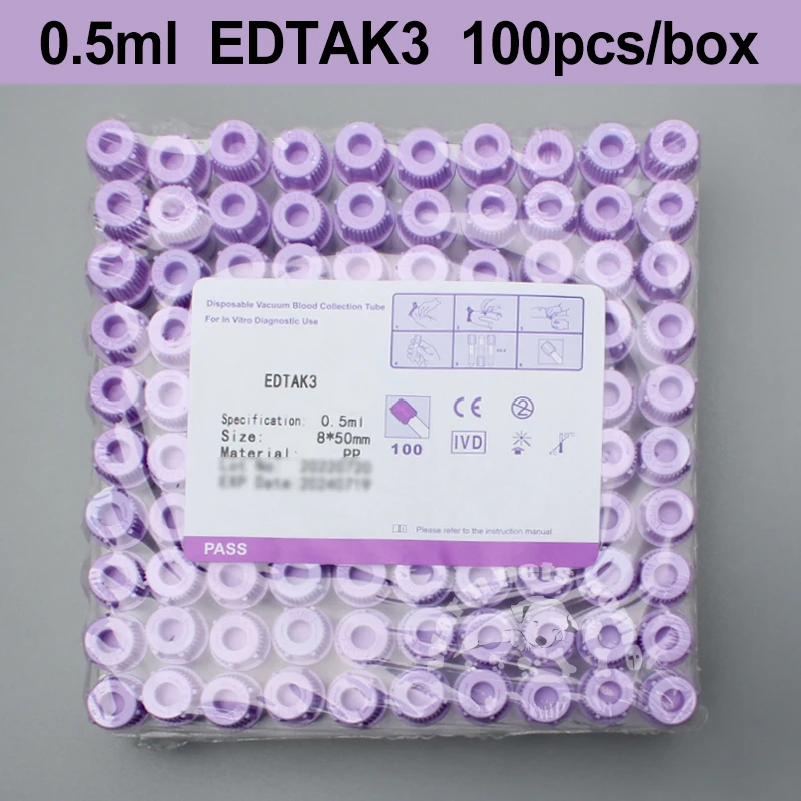 100pcs Micro Blood Collection  - Blood Collection Tube recensione e prezzo