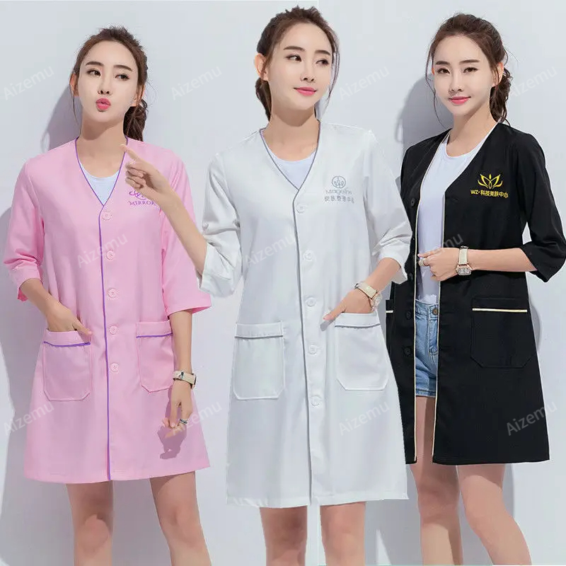 Black short beauty uniform dre - Medical Lab Logo recensione e prezzo