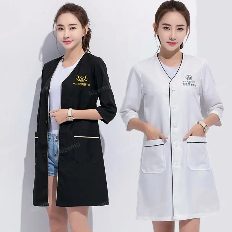Black short beauty uniform dre - Medical Lab Logo recensione e prezzo