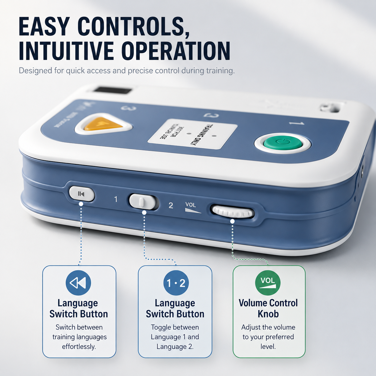 20 Languages AED Trainer XFT-1 - Defibrillator Aed Trainer recensione e prezzo