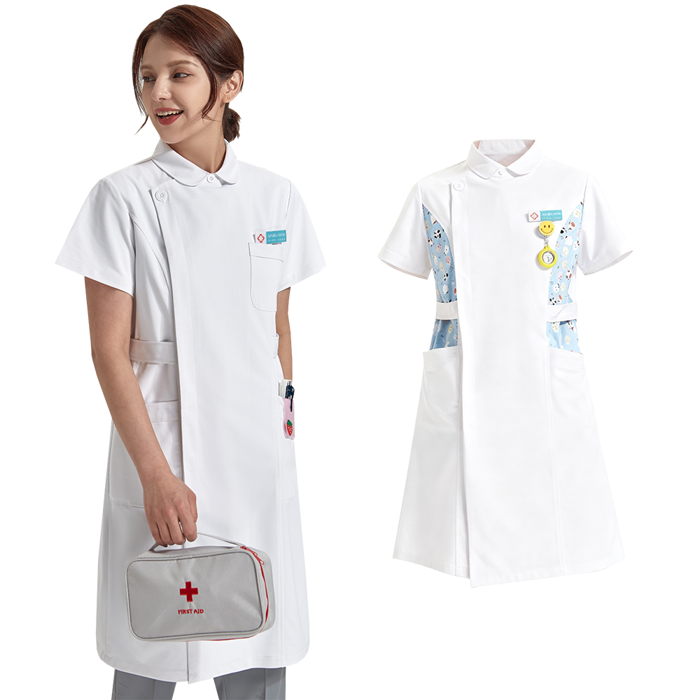 Anti Static Printed Nurse Lab  - Medical Lab Gown recensione e prezzo