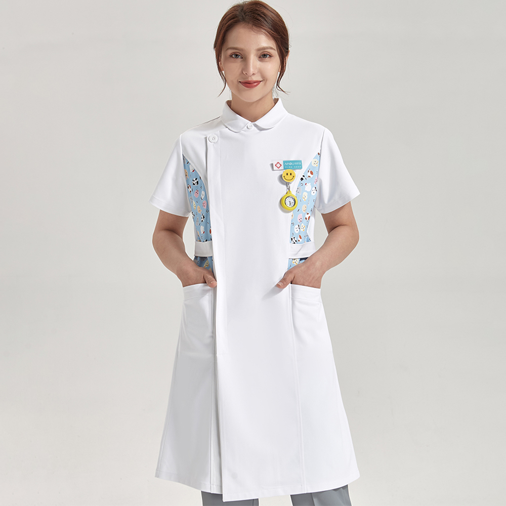 Anti Static Printed Nurse Lab  - Medical Lab Gown recensione e prezzo