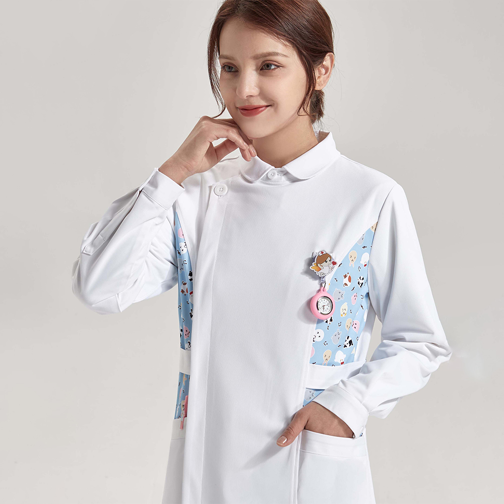 Anti Static Printed Nurse Lab  - Medical Lab Gown recensione e prezzo