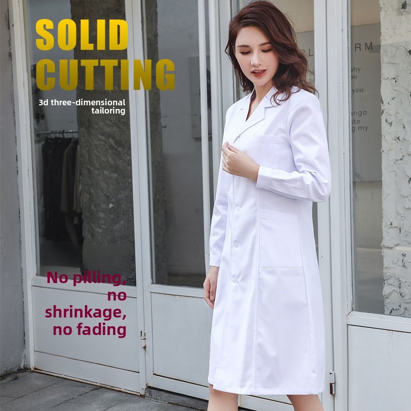 Lab Isolation Gown White Coat  - Medical Lab Gown recensione e prezzo