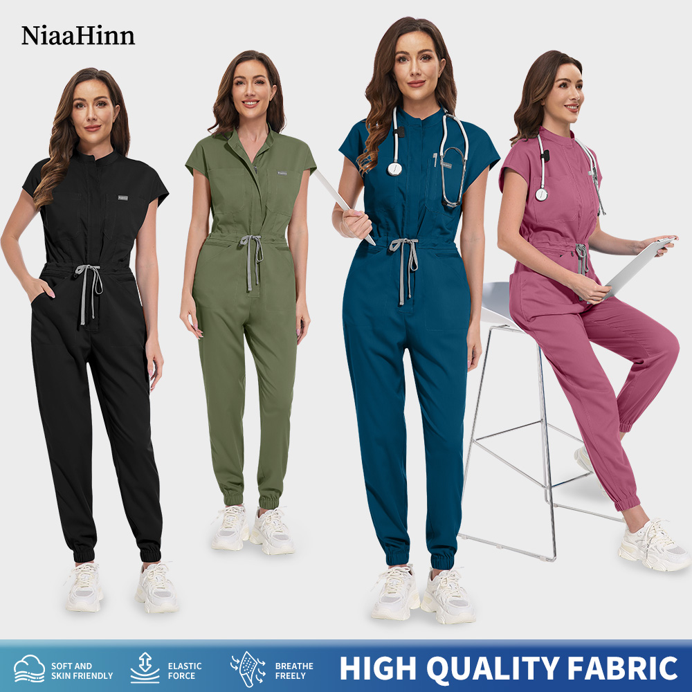 Niaahinn Zipper Neck Lab Jumps - Medical Health Lab recensione e prezzo