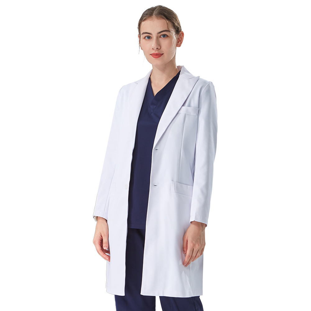 Thoughtful Lapel Collar White  - Medical Lab Coats recensione e prezzo