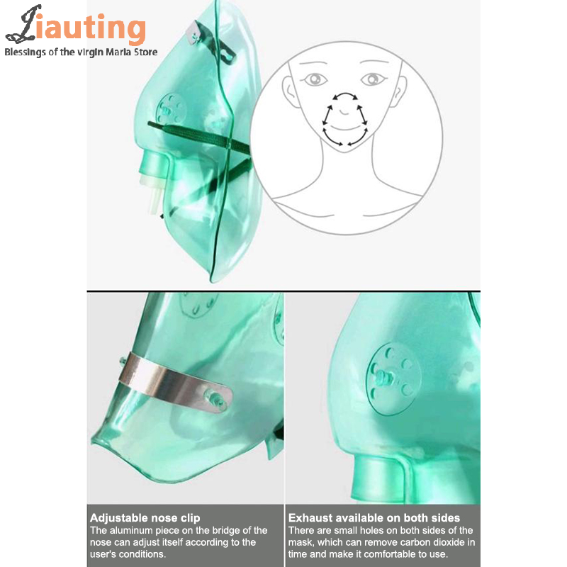 1pcs Adult/Child High Concentr - Oxygen Mask Non-Rebreather recensione e prezzo