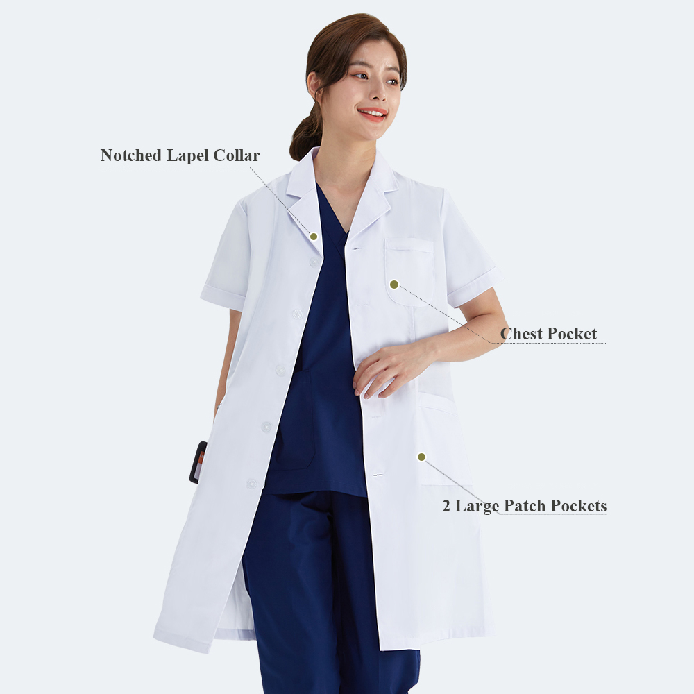 Unisex White Coat Lab Coat Hos - Medical Lab Coats recensione e prezzo