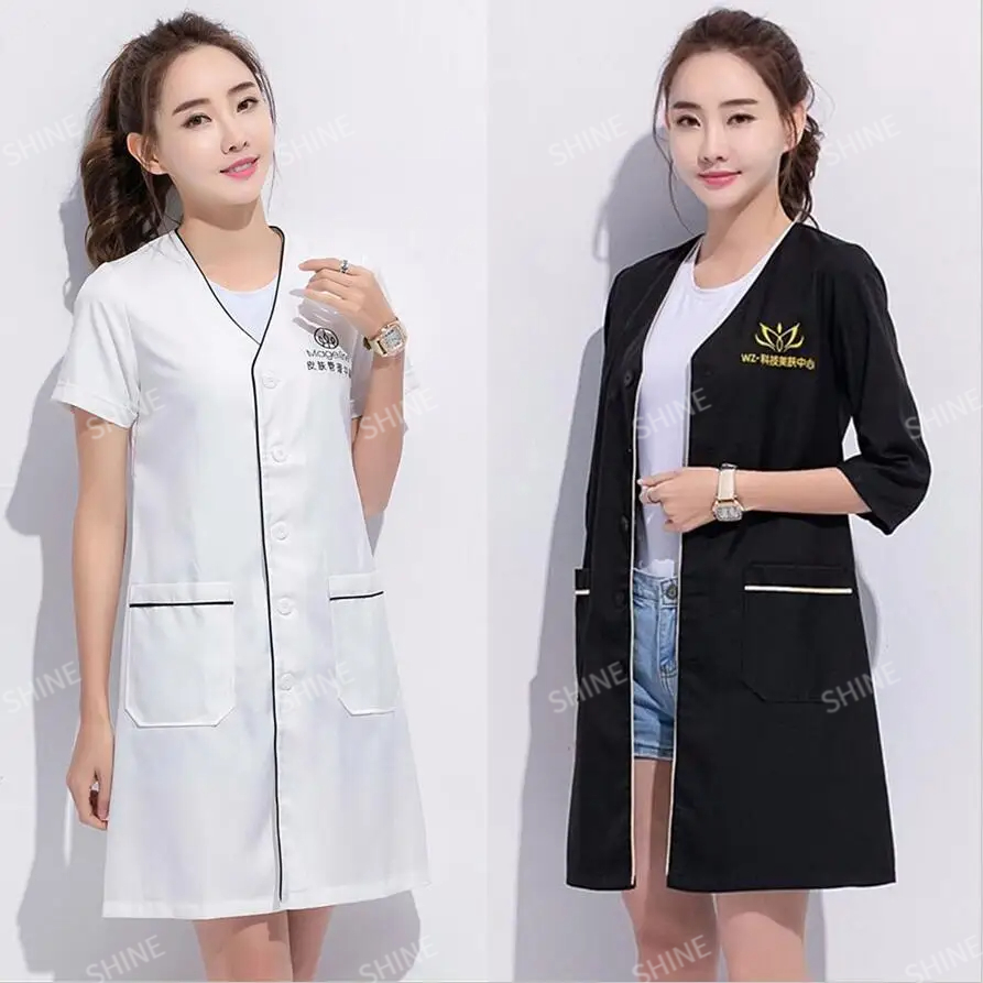 Custom Logo beauty uniform bea - Medical Lab Logo recensione e prezzo