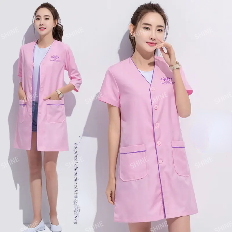 Custom Logo beauty uniform bea - Medical Lab Logo recensione e prezzo